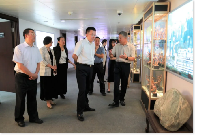 山東省廣播電視局領導到山東影視傳媒集團開展專題調研