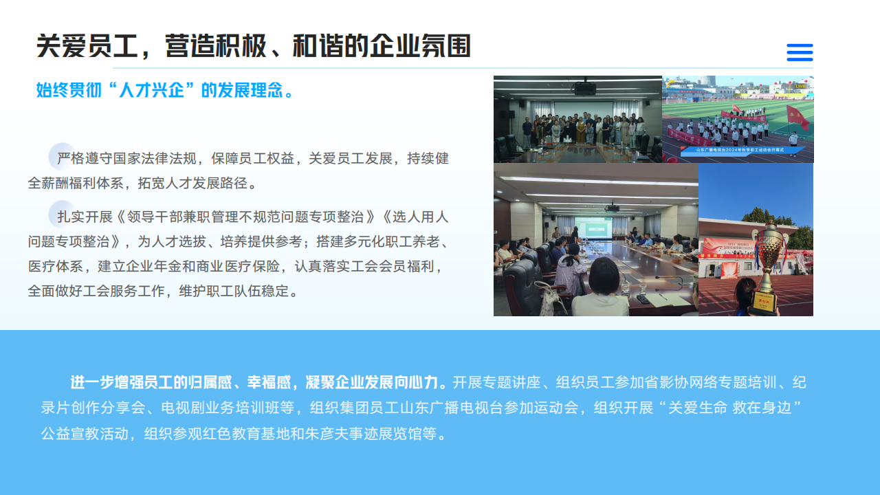 山東影視傳媒集團2024年度社會責任報告